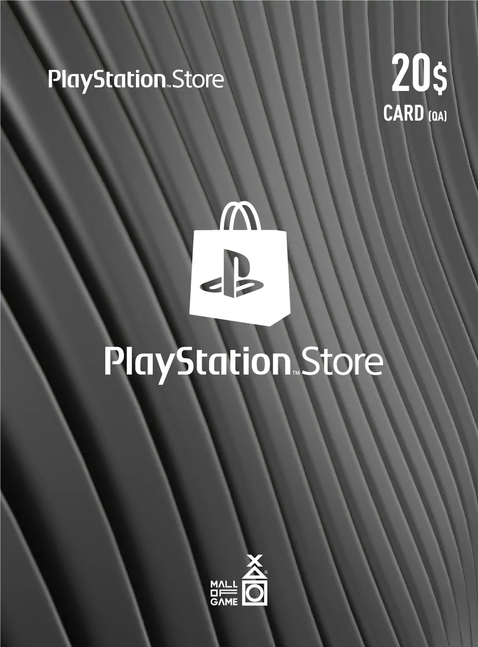 PlayStation™Store USD20 Gift Cards (QA)